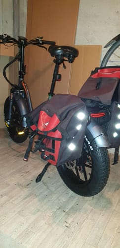 Customer photo review of Vakole Y20 Pro 750W 20" Foldable Electric Fat Bike with 20Ah Samsung Battery Support APP