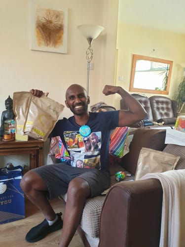 Customer photo review of Superblend Protein Powder