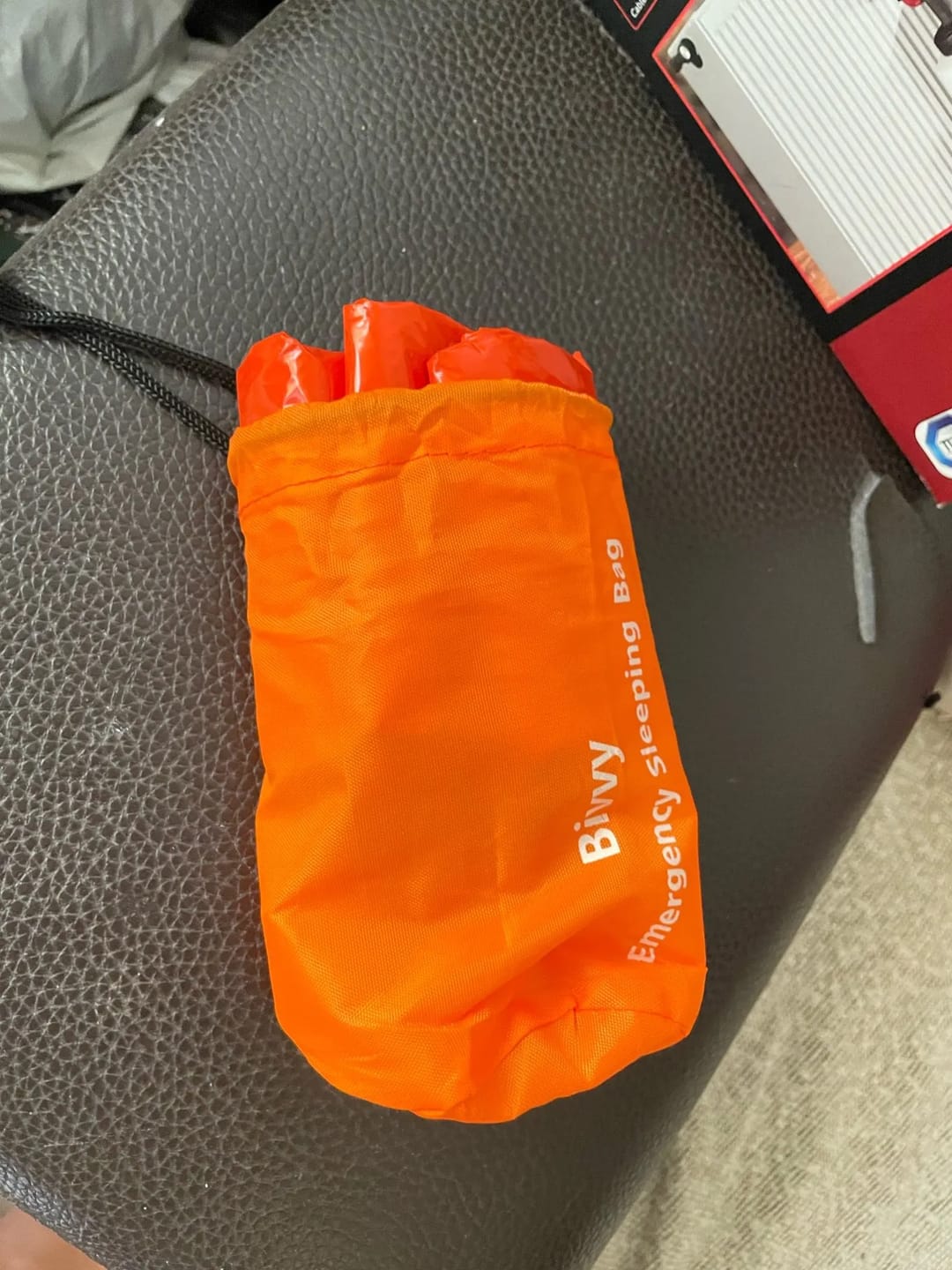 Customer photo review of Bivy Bag - Kompakt nödsovsäck