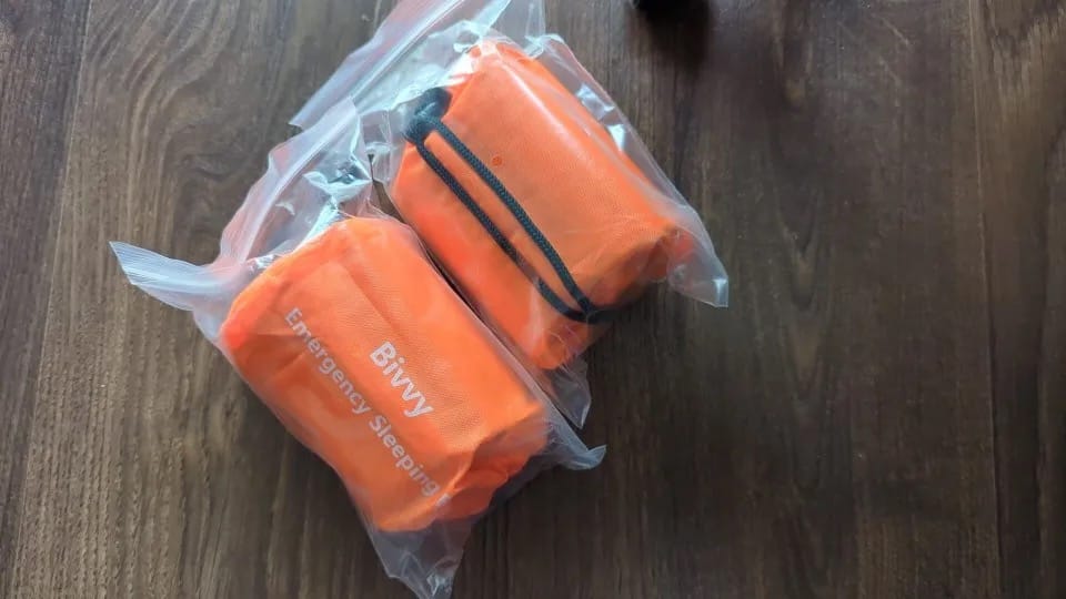Customer photo review of Bivy Bag - Kompakt nödsovsäck