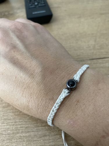 Customer photo review of Personalized photo bracelet - To my loved Ones