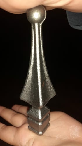 Customer photo review of Lancia in ferro battuto 13.092