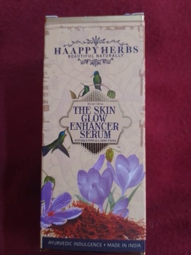 Customer photo review of The Skin Glow Enhancer Serum