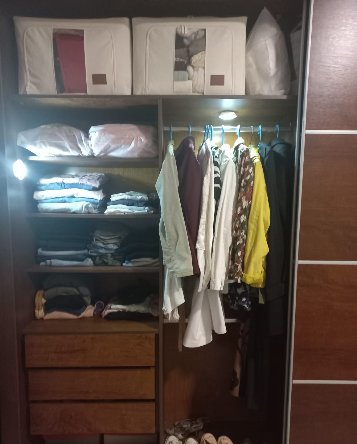 Customer photo review of Caja Organizadora de Tela Diseño Estructural Milhome