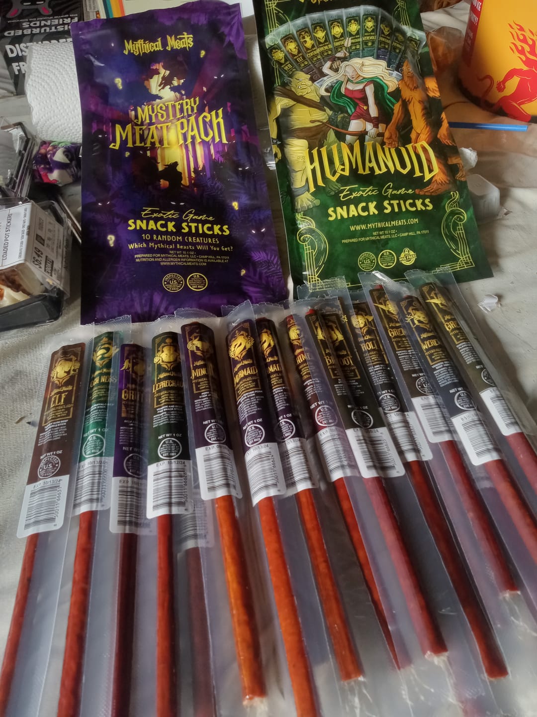 Customer photo review of Mystery Meat Variety Pack