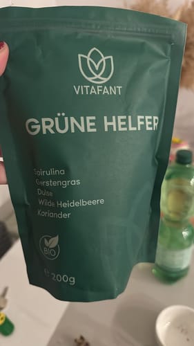 Customer photo review of Bio Grüne Helfer - Entgiftungspulver