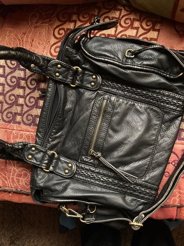 Customer photo review of Sac a Main Noir pour les Cours - RACHEL