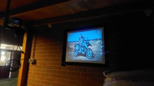 Customer photo review of CineMagic - Smartprojektor für dein Heimkino