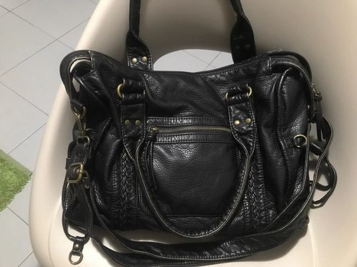 Customer photo review of Sac a Main Noir pour les Cours - RACHEL