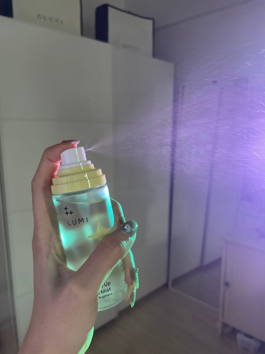 Customer photo review of Bright Me Up Vitamin Mist