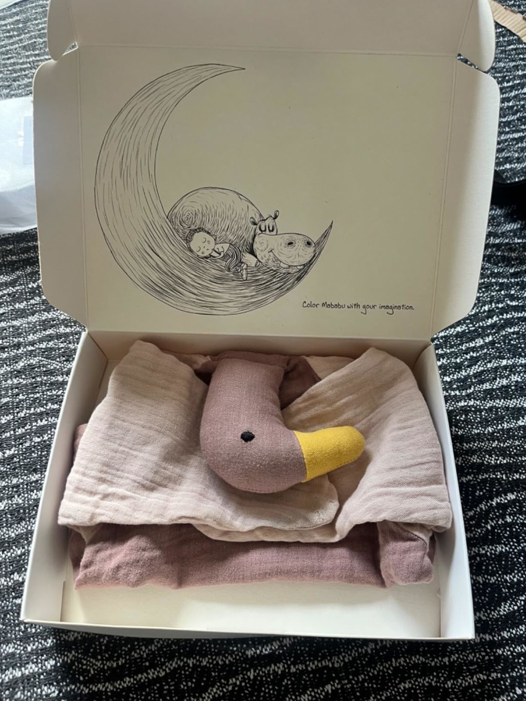 Customer photo review of Schmusetuch Ente