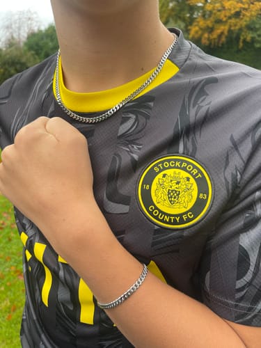 Customer photo review of Cuban Set Silver | 5mm