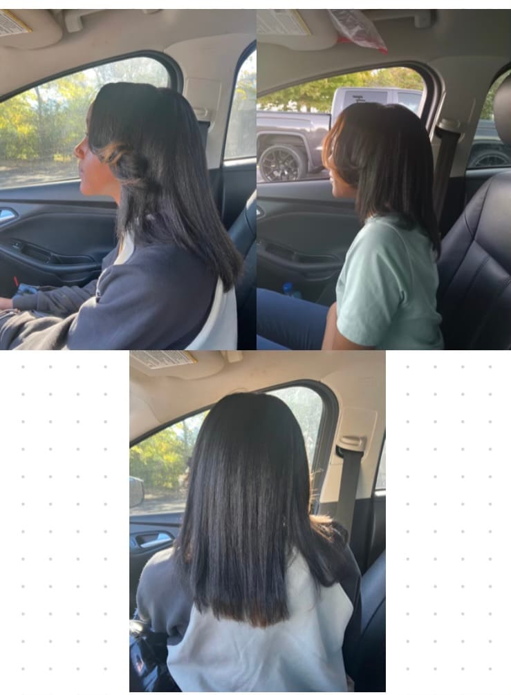 Customer photo review of Miracle Hair Bundle