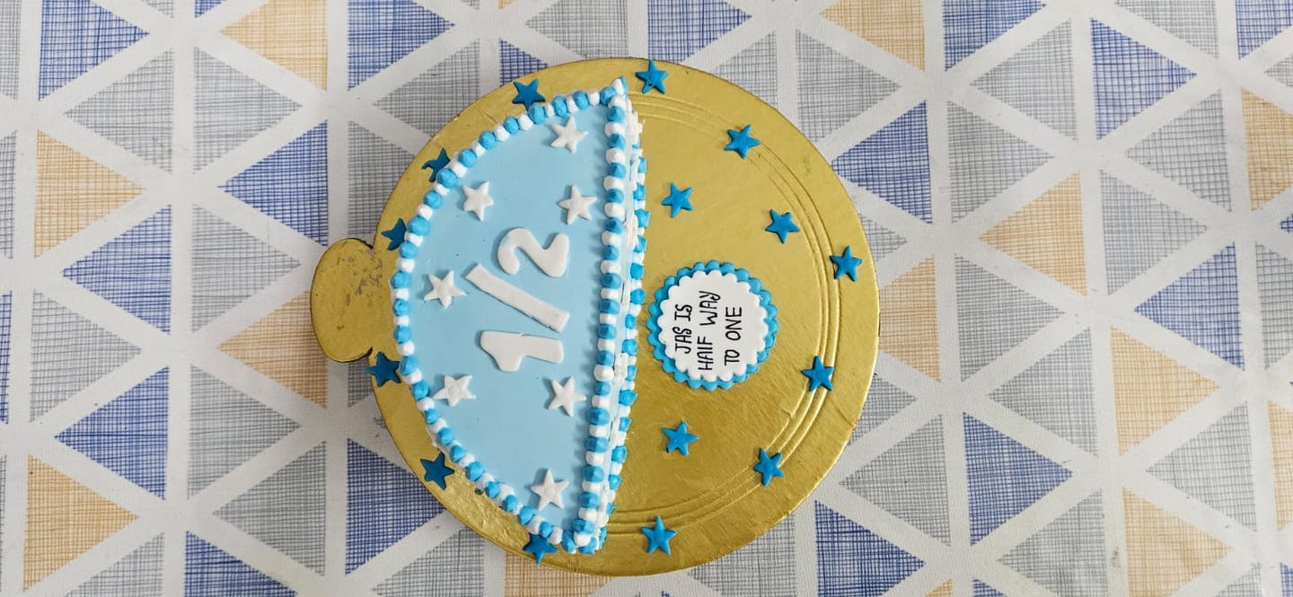 Customer photo review of Halfway there Cake