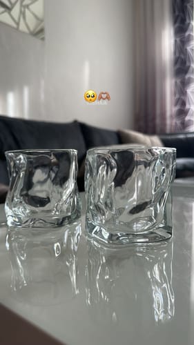 Customer photo review of DIAMOND CLEAR GLASS | ALASKA