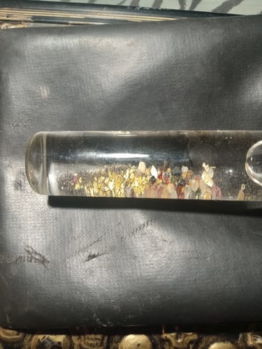 Customer photo review of Treasure Paydirt Surprise '300 GRAM GOLD HUNT' - Gold Paydirt Panning Concentrates