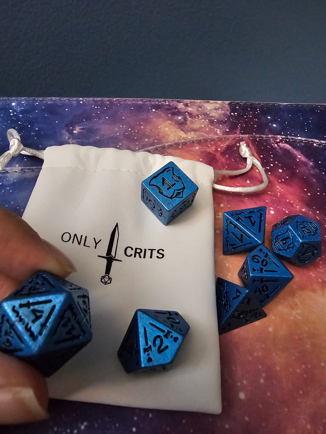 Customer photo review of Mystery Dice Set Subscription