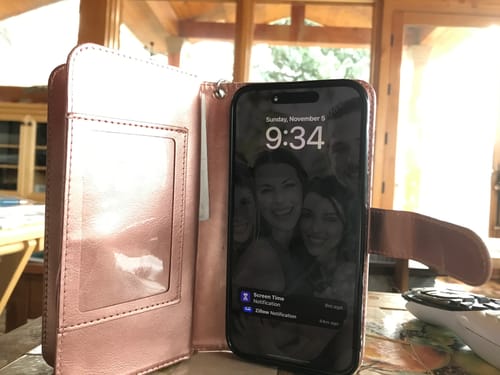 Customer photo review of iPhone Wallet Case (Including iPhone 15 Sizes!)