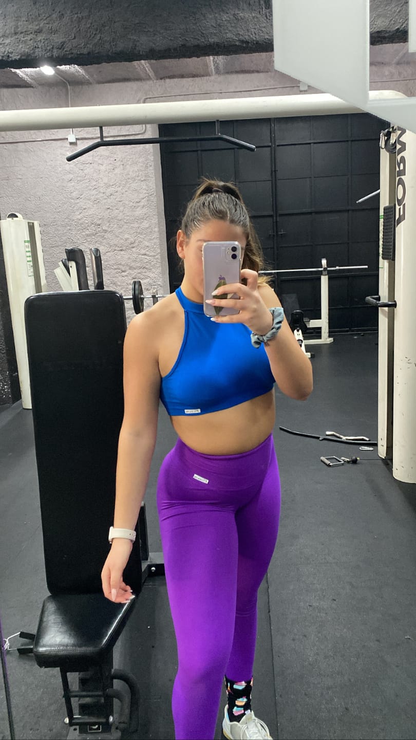 Customer photo review of Leggings All-Up Violet