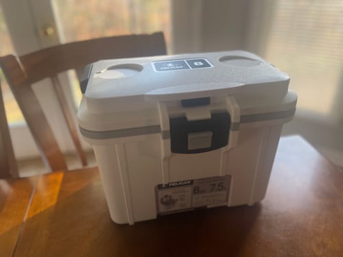 Customer photo review of Pelican 8QT Personal Cooler & Dry Box