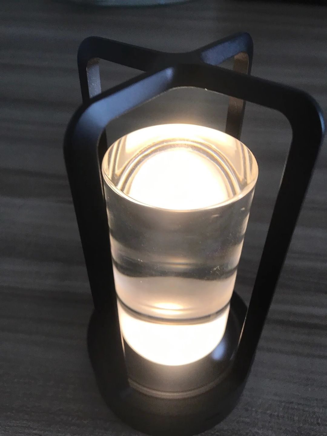 Customer photo review of Lantern Table Lamp