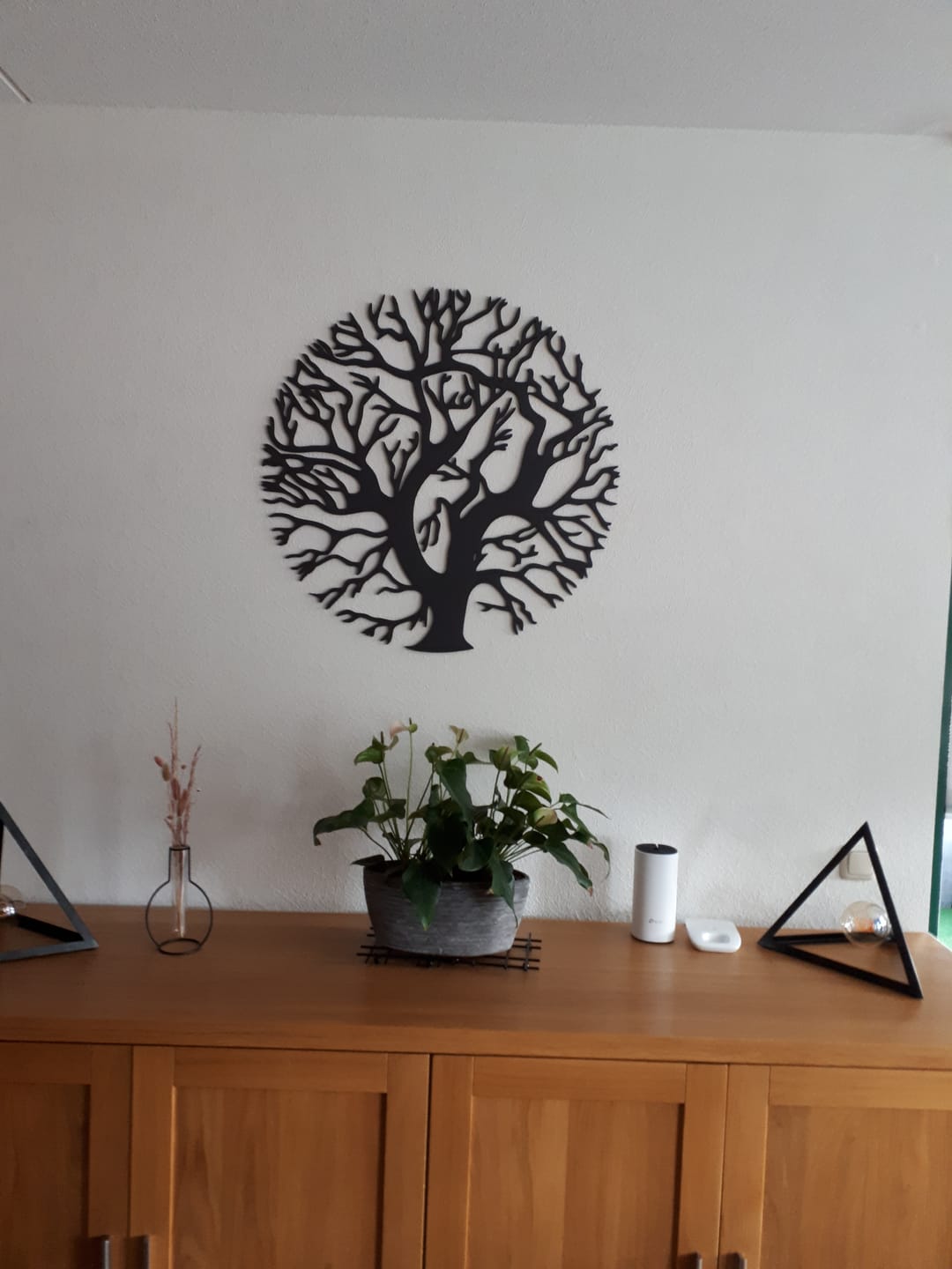 Customer photo review of Wanddecoratie | Levensboom rond