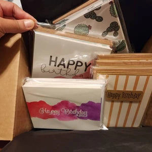 Customer photo review of Any Occasion Card, Cute and Wonky Cacti Print