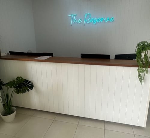 Customer photo review of Custom Neon Signs