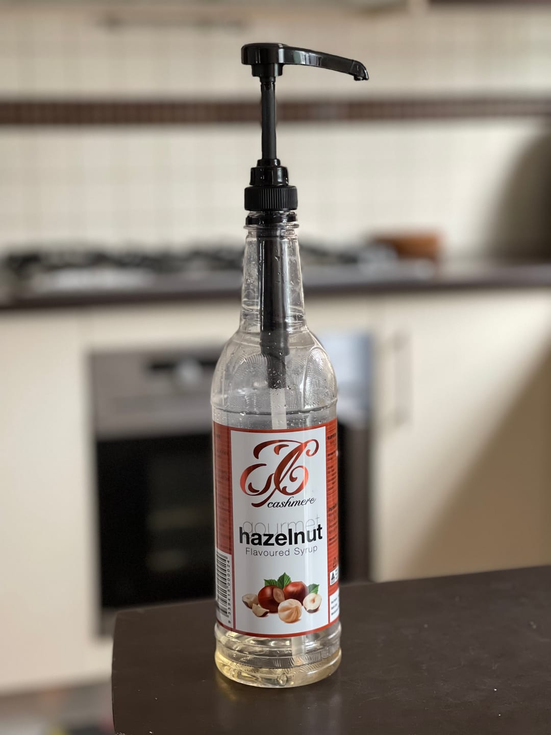 Customer photo review of Hazelnut Coffee Syrup