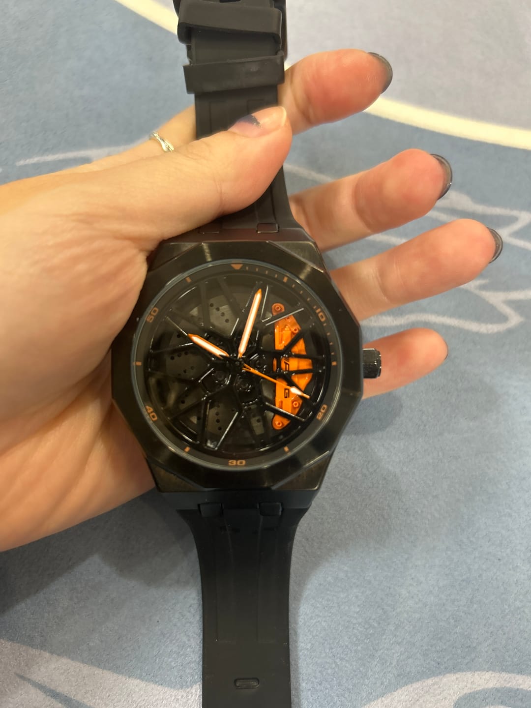 Customer photo review of Bavaria RS7 Silicone Strap