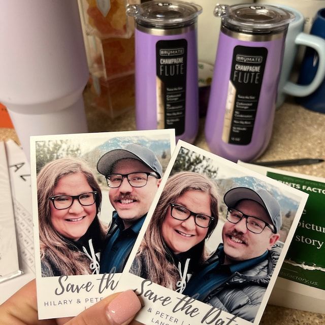 Customer photo review of Save The Date Magnets