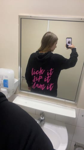 Customer photo review of Sour Puss Mixed 6-Pack + Hoodie