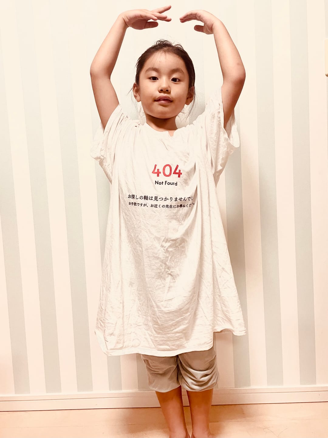 Customer photo review of 「軸が見つからないエラーページ」クラシックTシャツ
