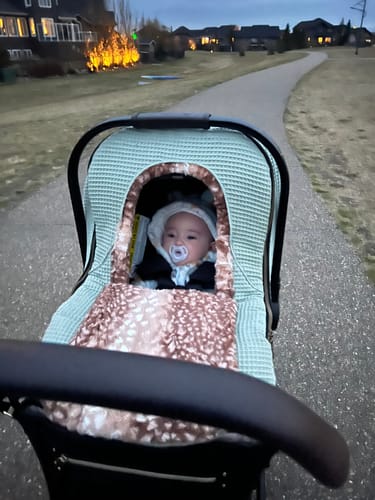 Customer photo review of Winter Waffle - Sage