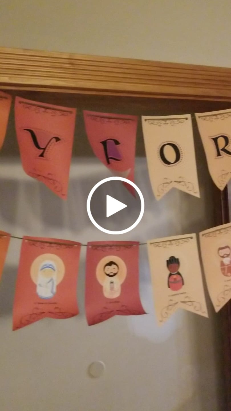Customer video review of Hallowtide, Halloween, All Saint's Day and All Souls' Day! Feast Day Kit - Digital Download