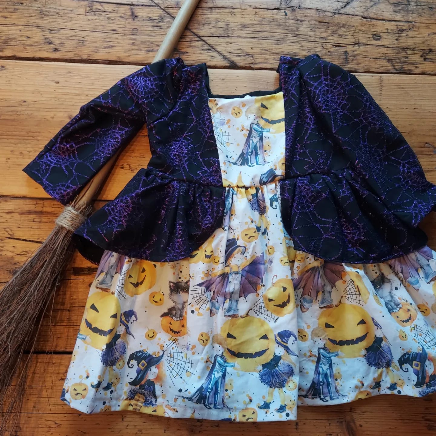 Customer photo review of Spider Web Net Fabric