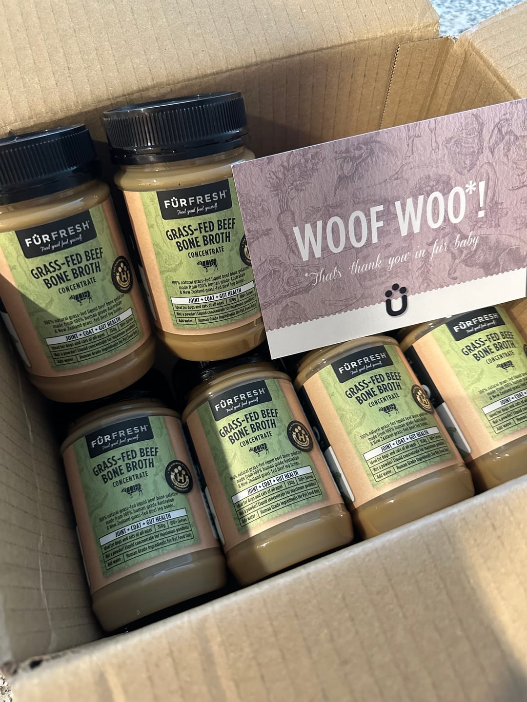 Customer photo review of Grass-Fed Beef Bone Broth Concentrate