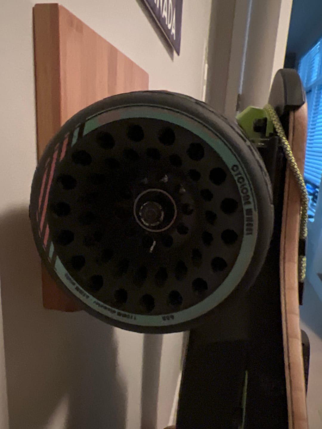 Customer photo review of Meepo Cyclone 110s Ultra Comfort High Grip Street Wheels - Belt/Direct Drive ONLY