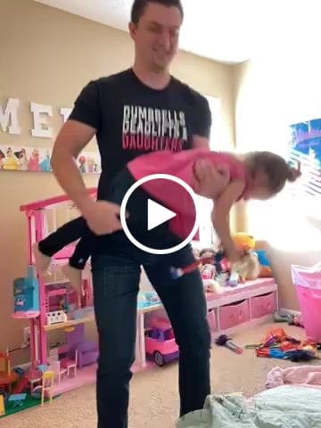 Customer video review of Dumbbells Deadlifts & Daughters Shirt
