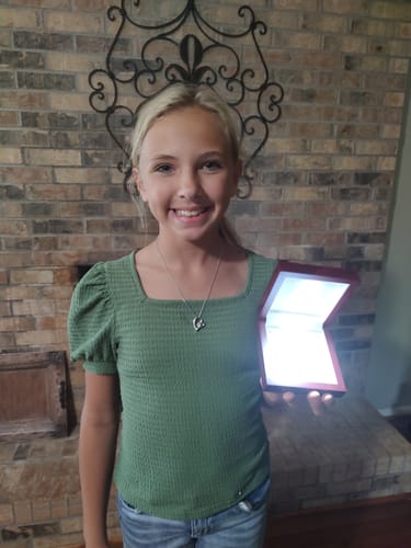 Customer photo review of To My Beautiful Granddaughter - Gift Set - SS256