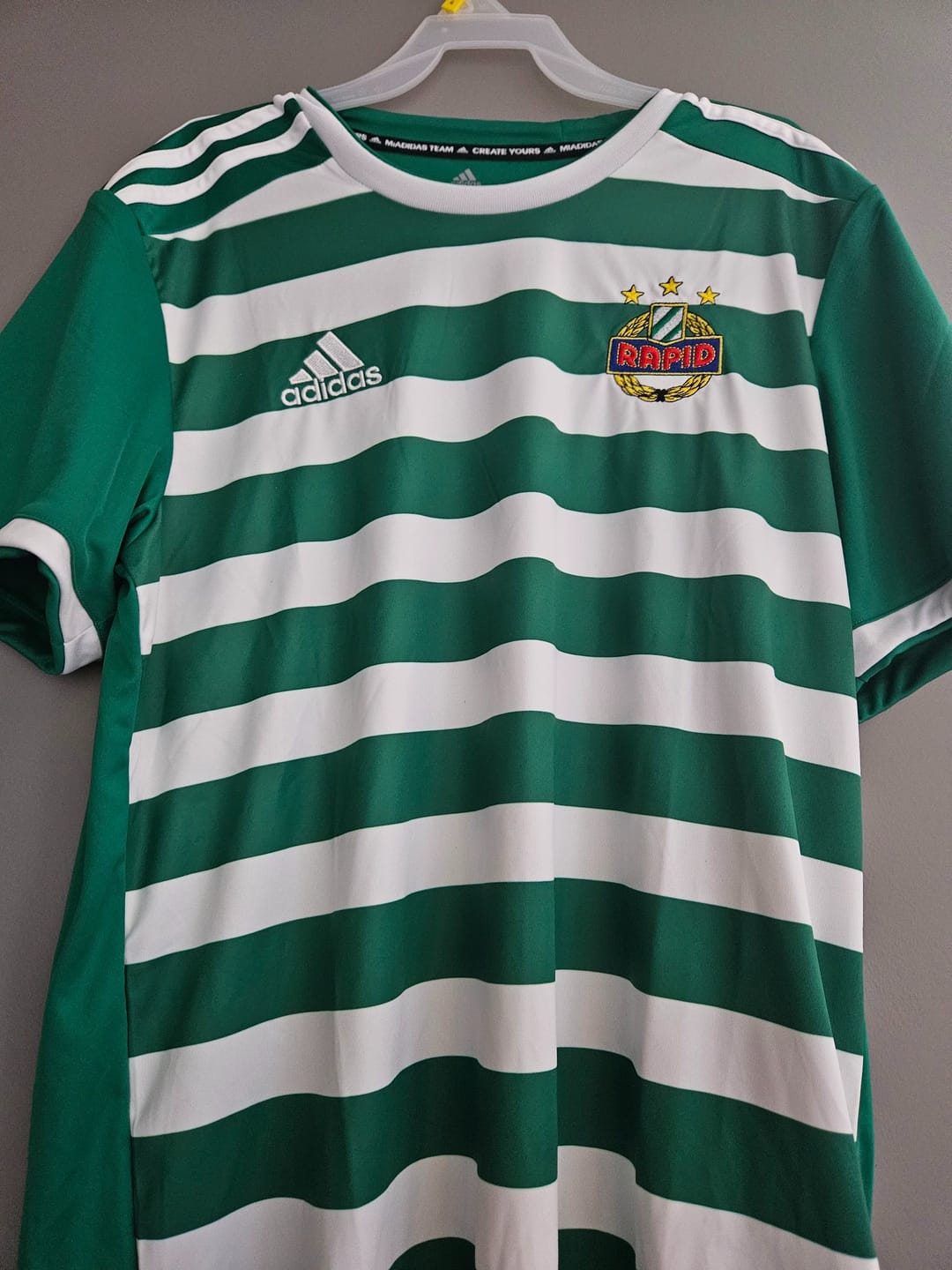 Customer photo review of Mens Secret Football Shirt