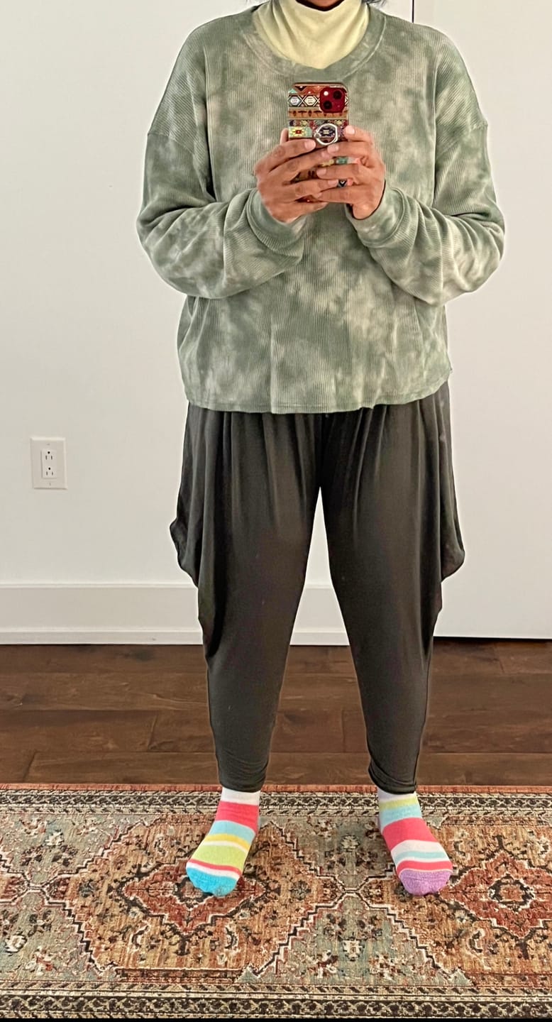 Customer photo review of Kooniez Pants - Olive