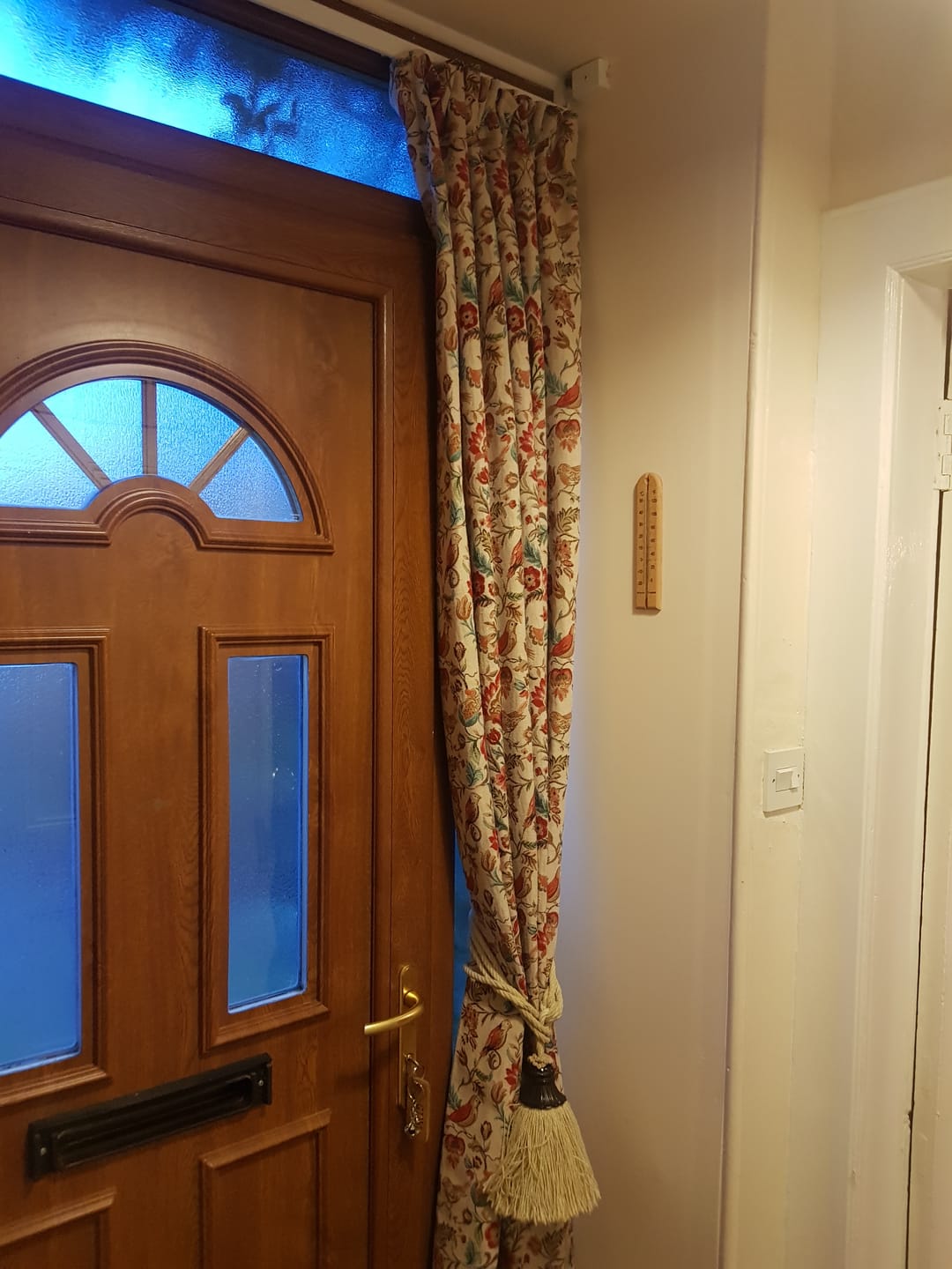 Customer photo review of Birds and Flowers Tapestry Fabric