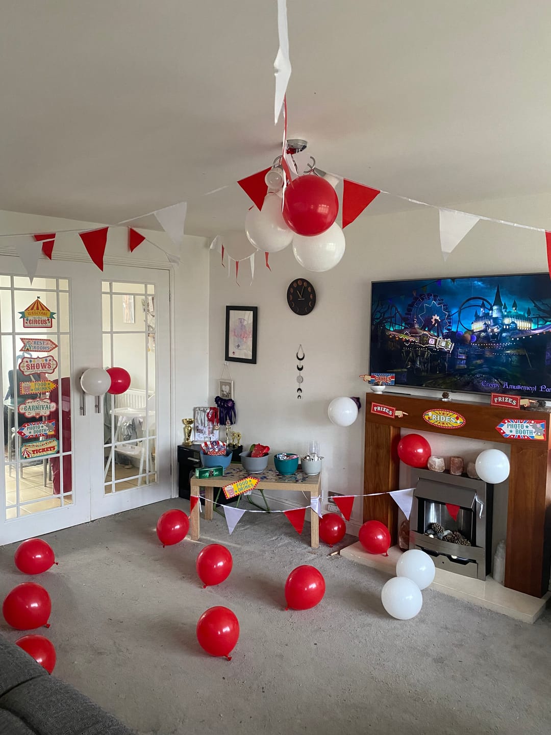 Customer photo review of Circus Murder Mystery Host Your Own Game Kit