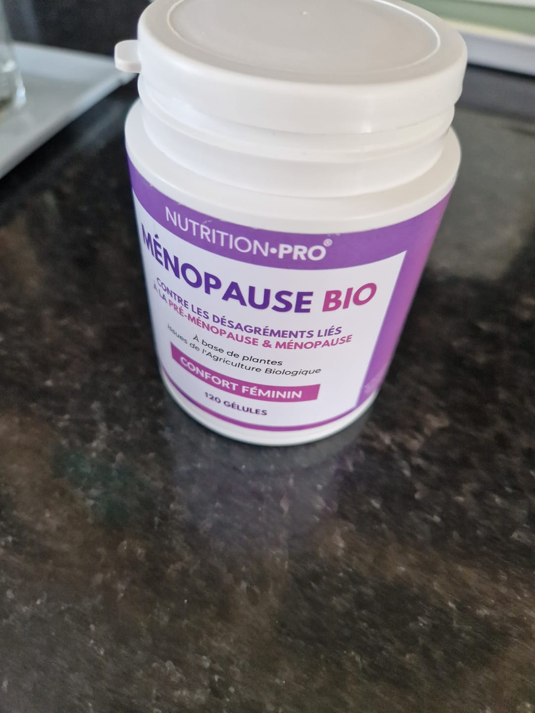 Customer photo review of MÉNOPAUSE BIO - 120 GÉLULES