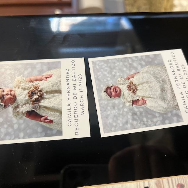 Customer photo review of Save The Date Magnets