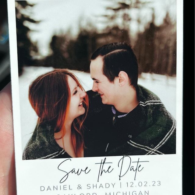 Customer photo review of Save The Date Magnets