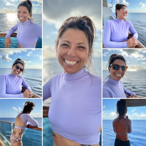 Customer photo review of Tomoe Long Sleeve Top