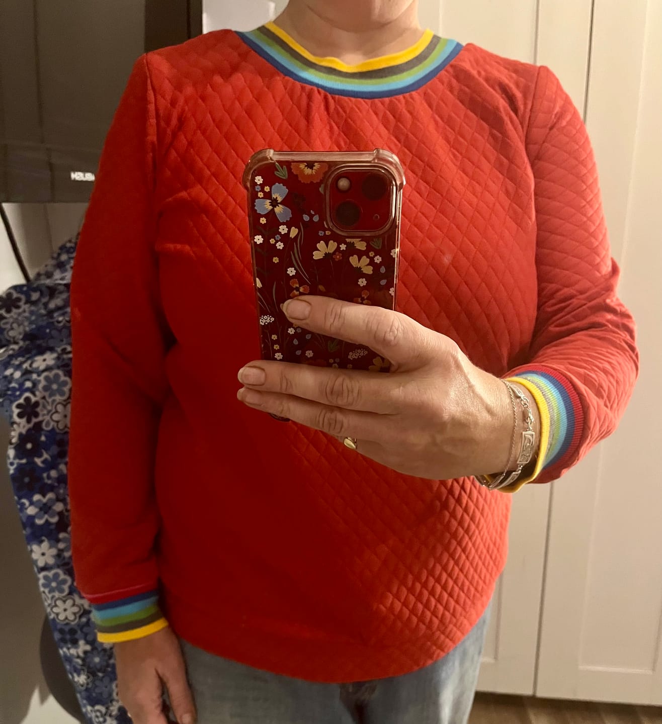 Customer photo review of Multicolour Ribbed Cuffs - 135cm