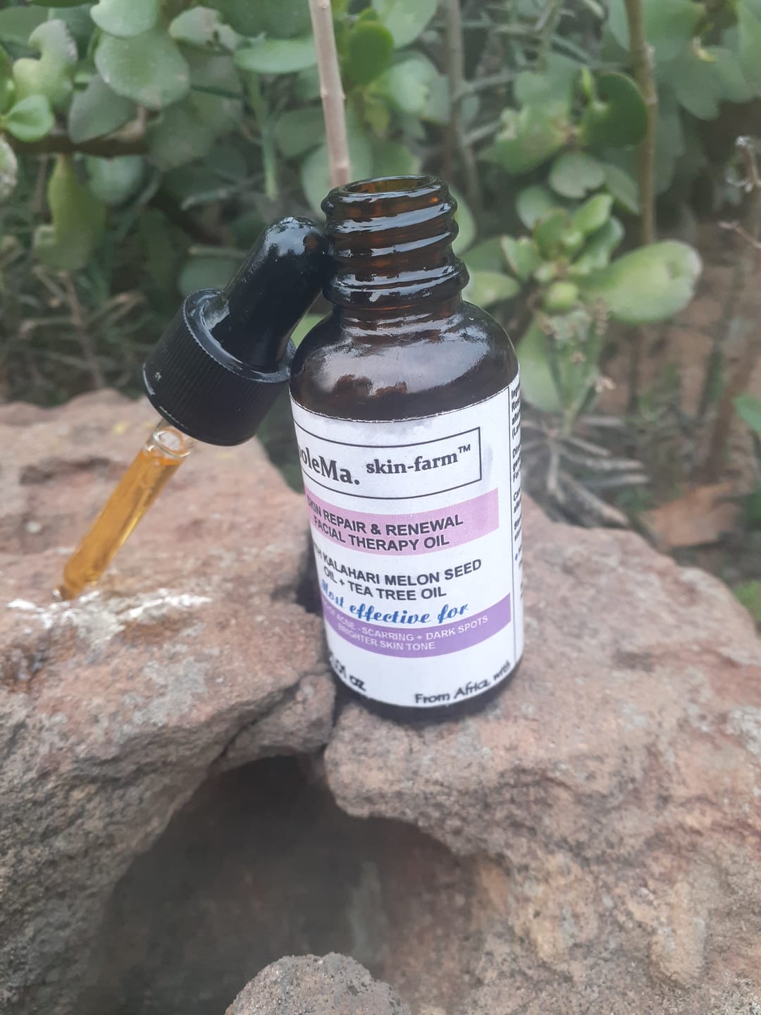 Customer photo review of 30 ml Glass Amber Bottle (18 mm neck) - No Closure